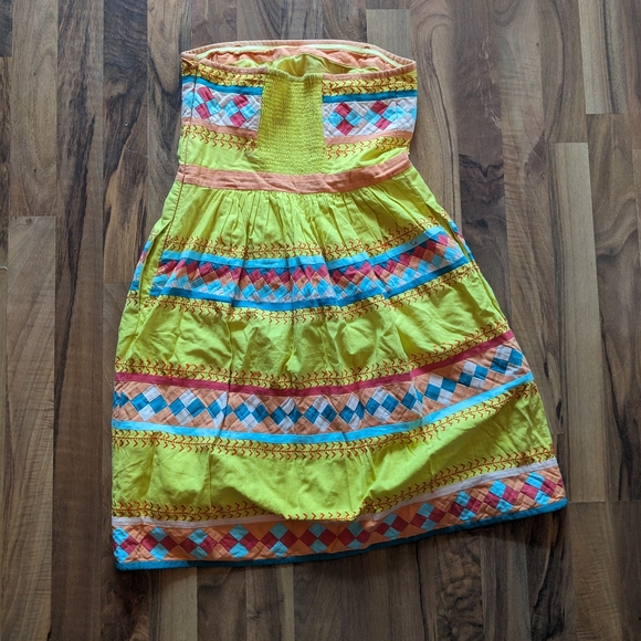 Anthropologie Leifsdottir Quilotoa Dress / Size 0 / 100% cotton / pockets - Picture 2 of 8